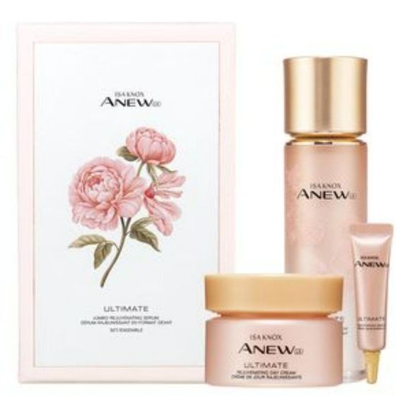 Avon Other - Isa Knox Anew LX Ultimate Jumbo Rejuvenating Serum Set